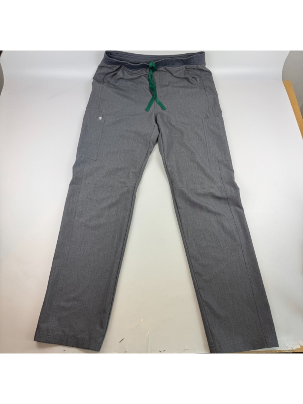 FIGS Mens Size LT Tall 34in Inseam Axim 2.0 Cargo Scrub Pants Gray T2001T